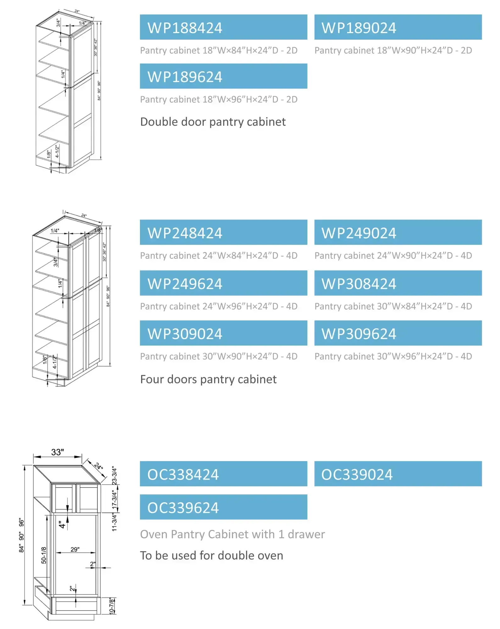 Tall Cabinets