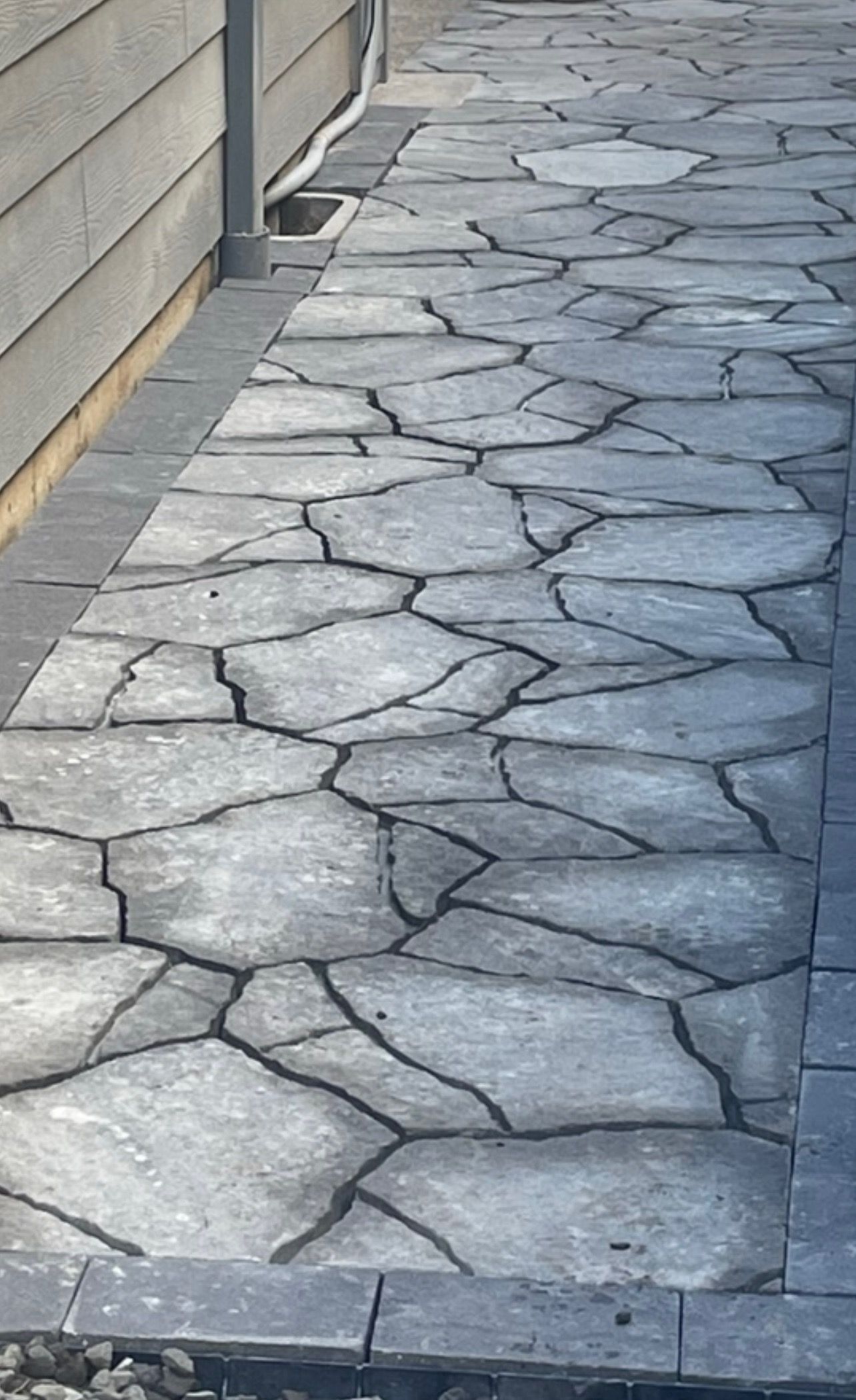 Custom stone walkways