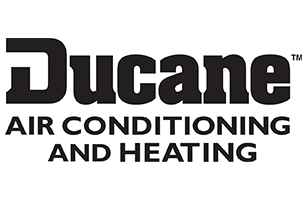 Ducane Air Conditioning and Heating logo in black text on a white background
