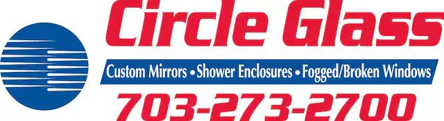 Circle Glass and Mirror - logo