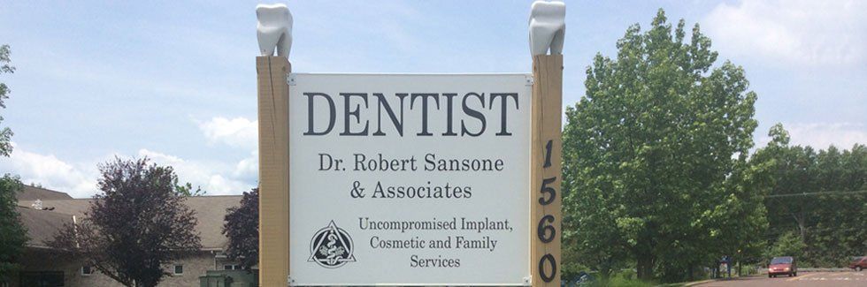 Robert l sansone dds signboard