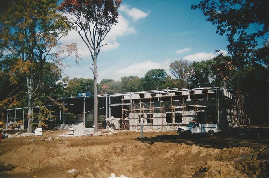 Beautiful architectural building construction