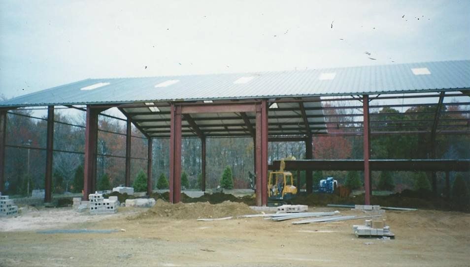 Beautiful architectural building construction