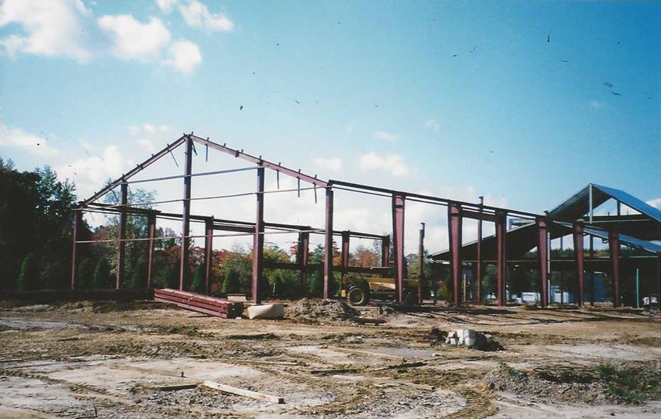 Beautiful architectural building construction