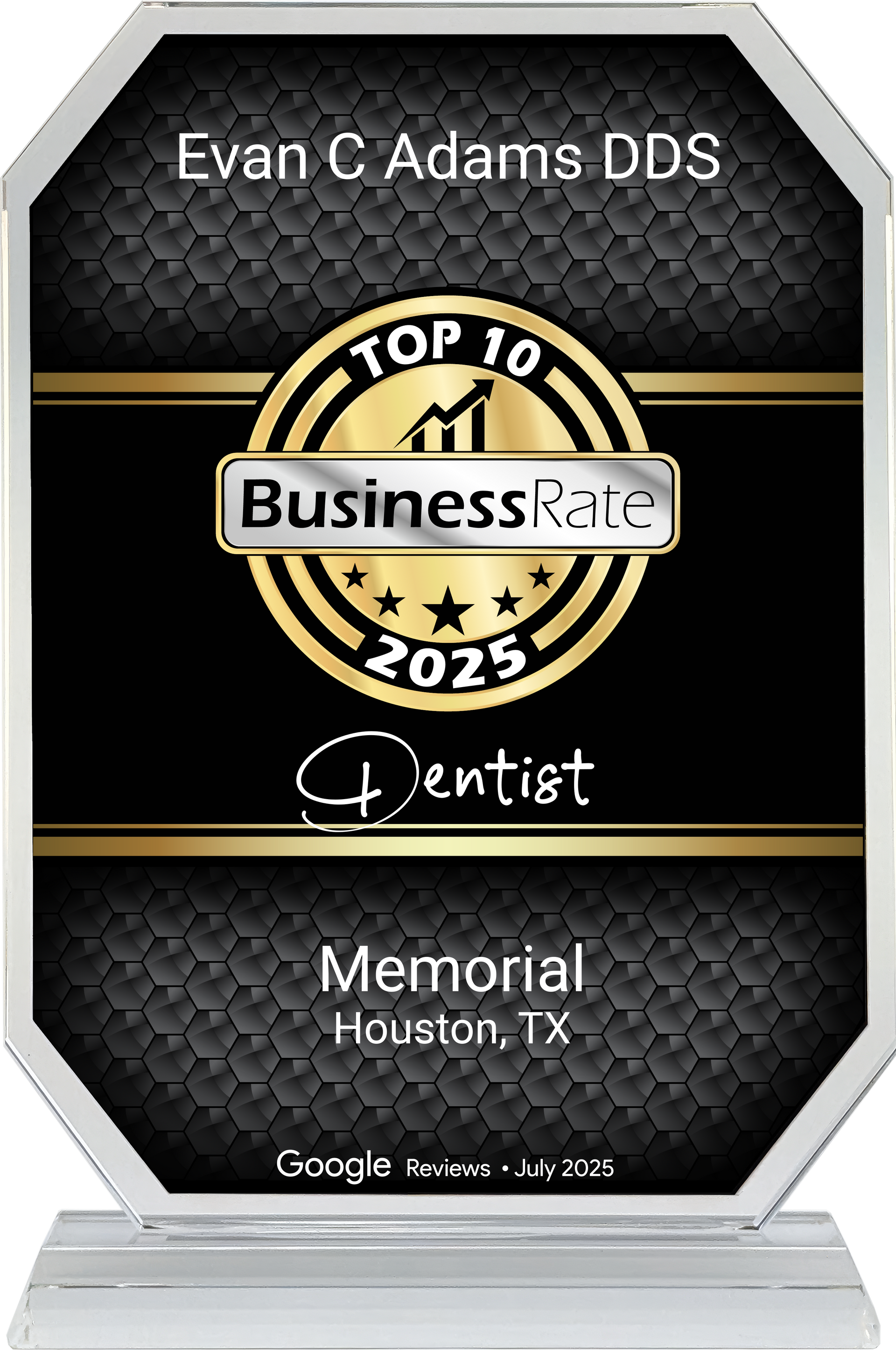 BusinessRate Top 10 Dentist 2025