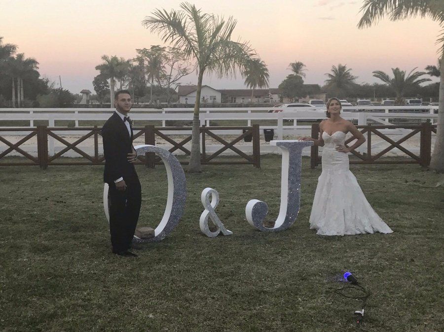 3d wedding letters
