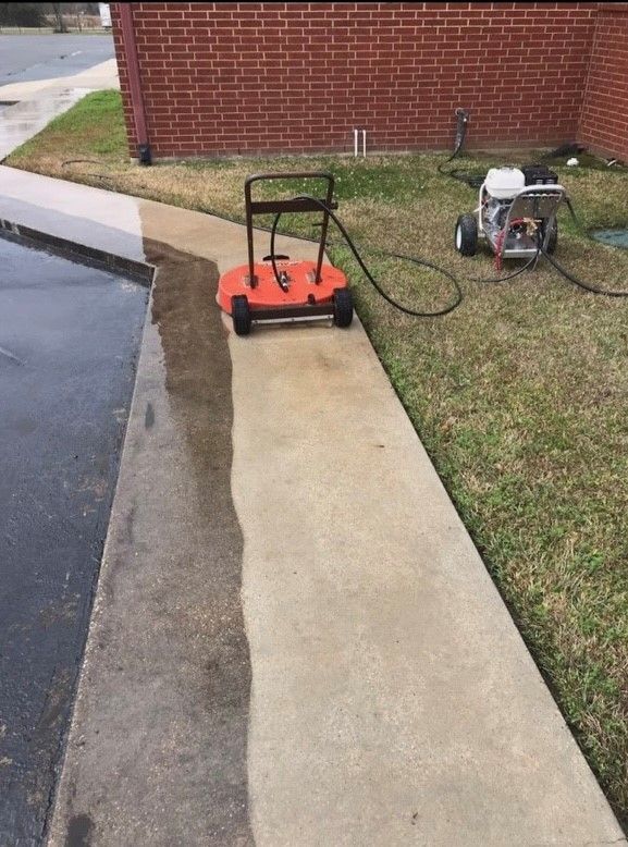 pressure washing