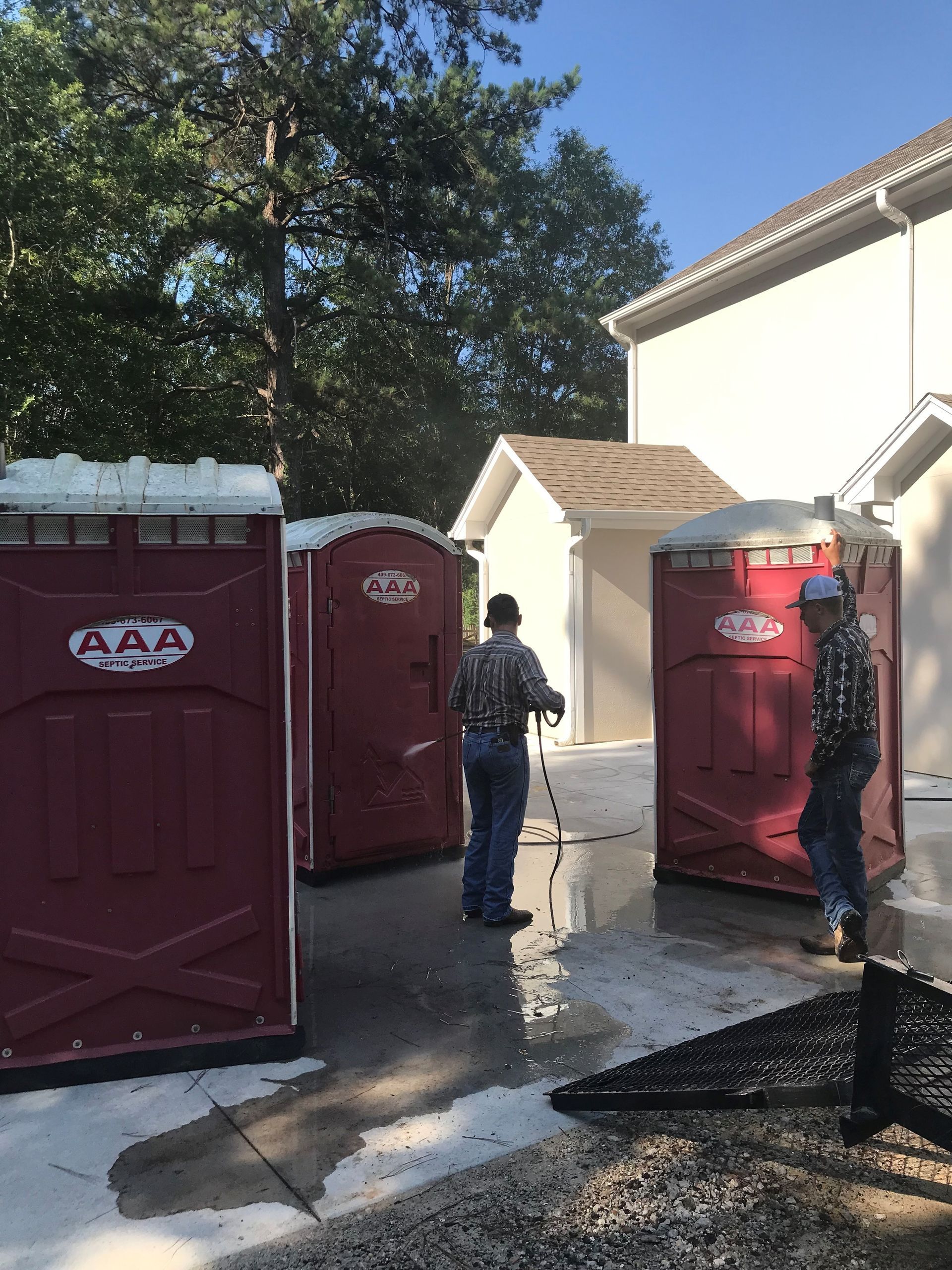 Pressure washing services