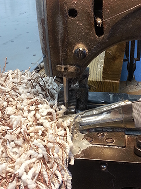 Standard rug binding