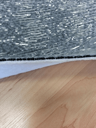 Teebaud pad and backing