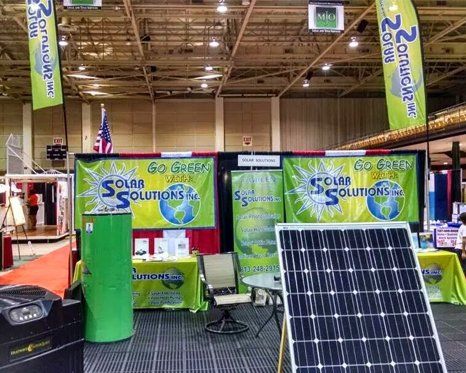 Solar Solutions Inc Booth