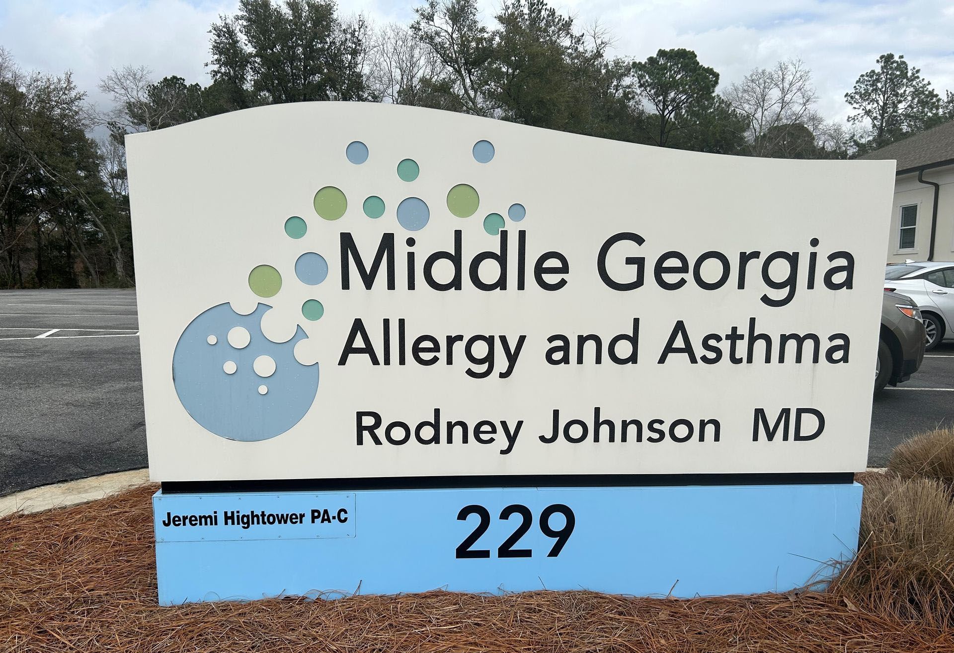 Middle Georgia Allergy and Asthma Signage