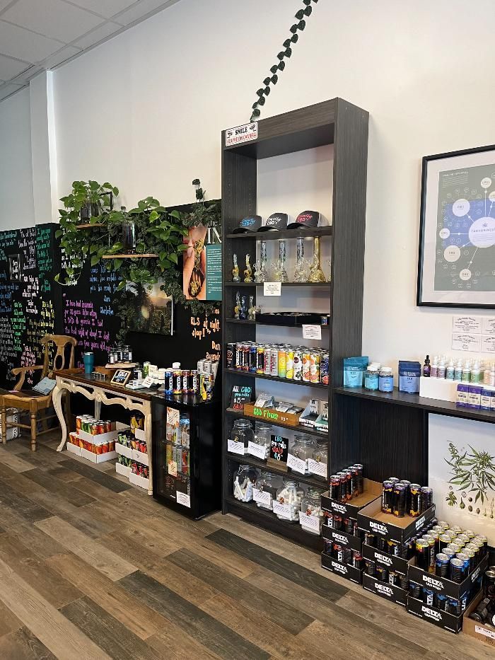 A store filled with lots of shelves filled with lots of products.