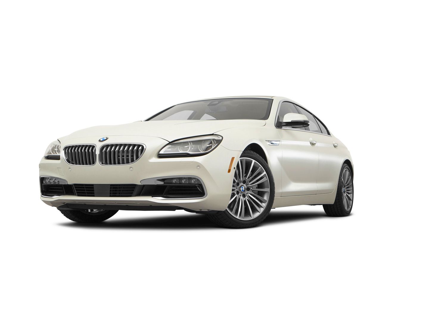 A white BMW