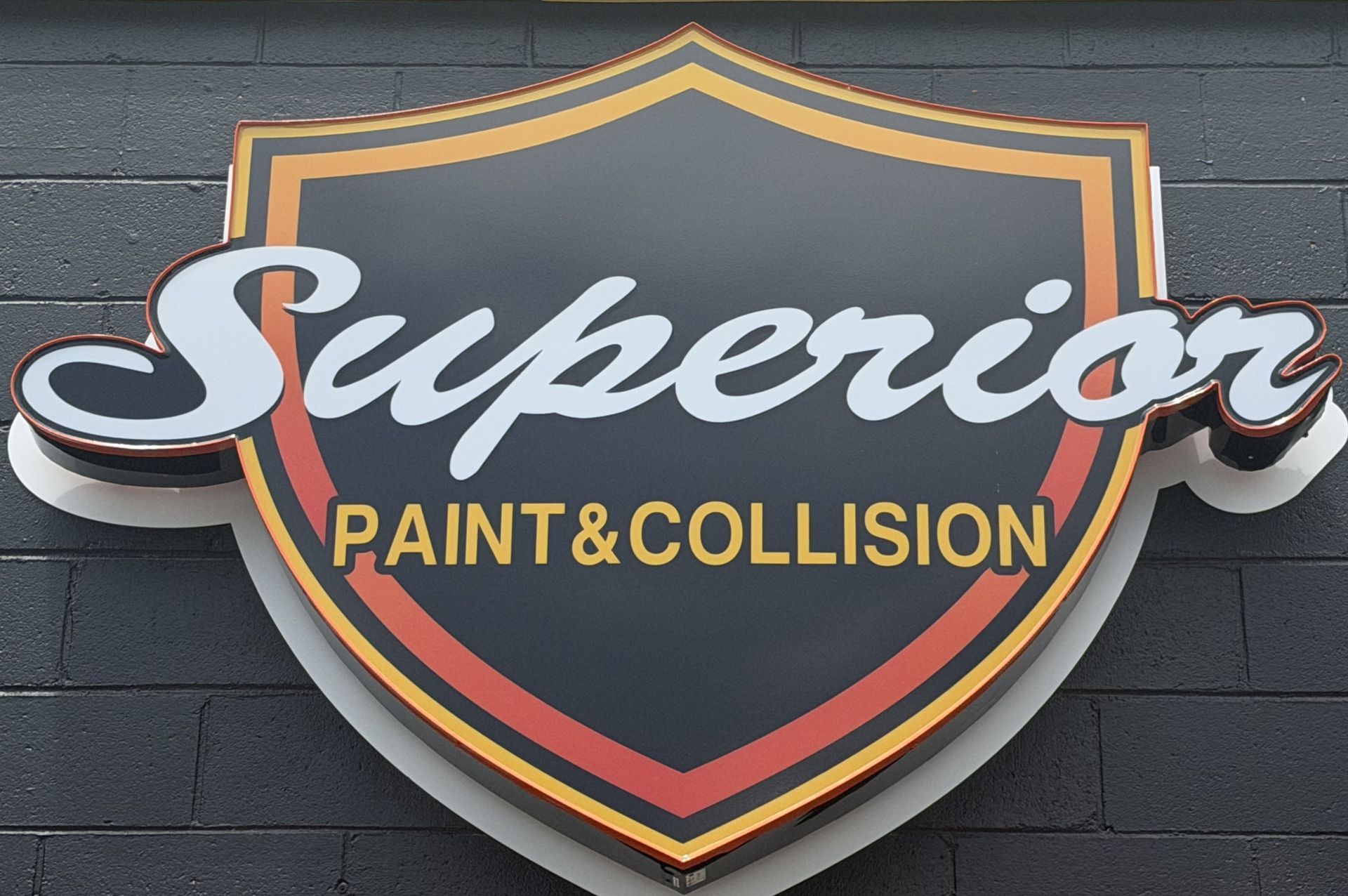 Superior Paint Shop Inc. Logo