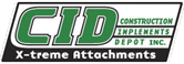 CID Construction Implements Depot logo with green and black text on white background
