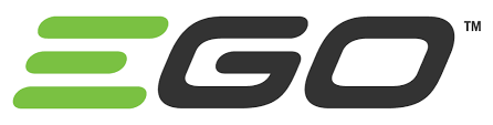 Green and black “EGO” logo with a stylized green triple-line icon.