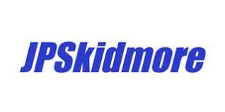 Blue “JPSkidmore” logo text on a white background