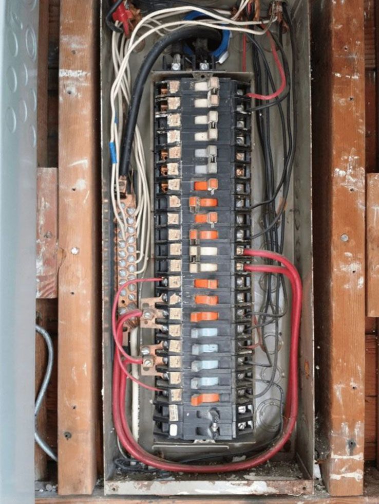Oudated breaker box