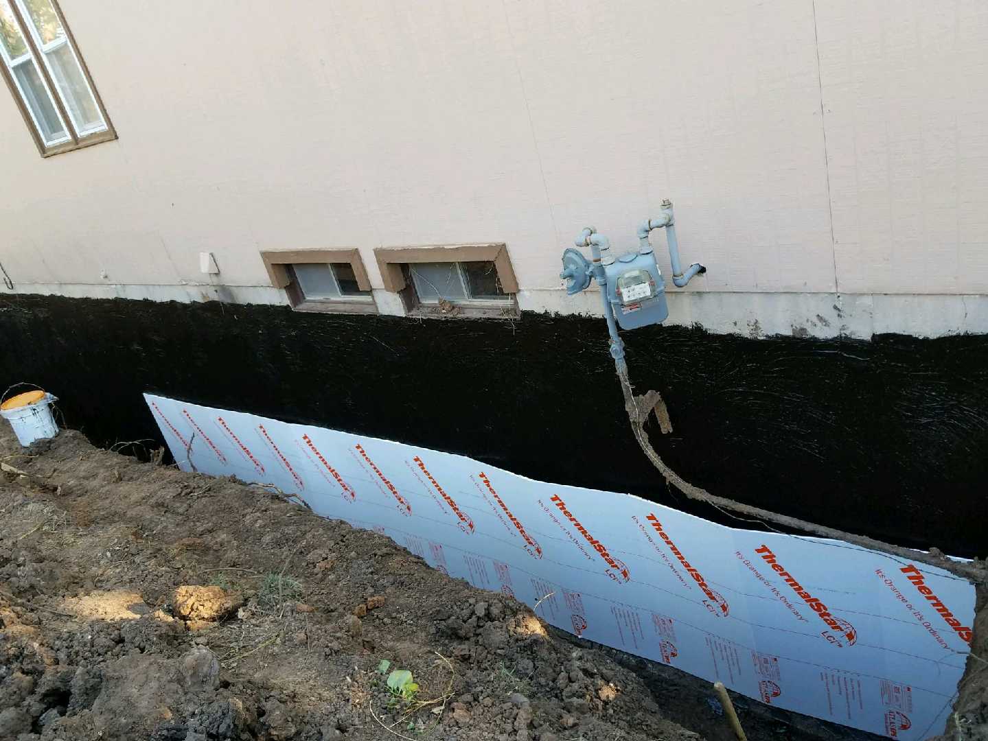 Basement wall repair