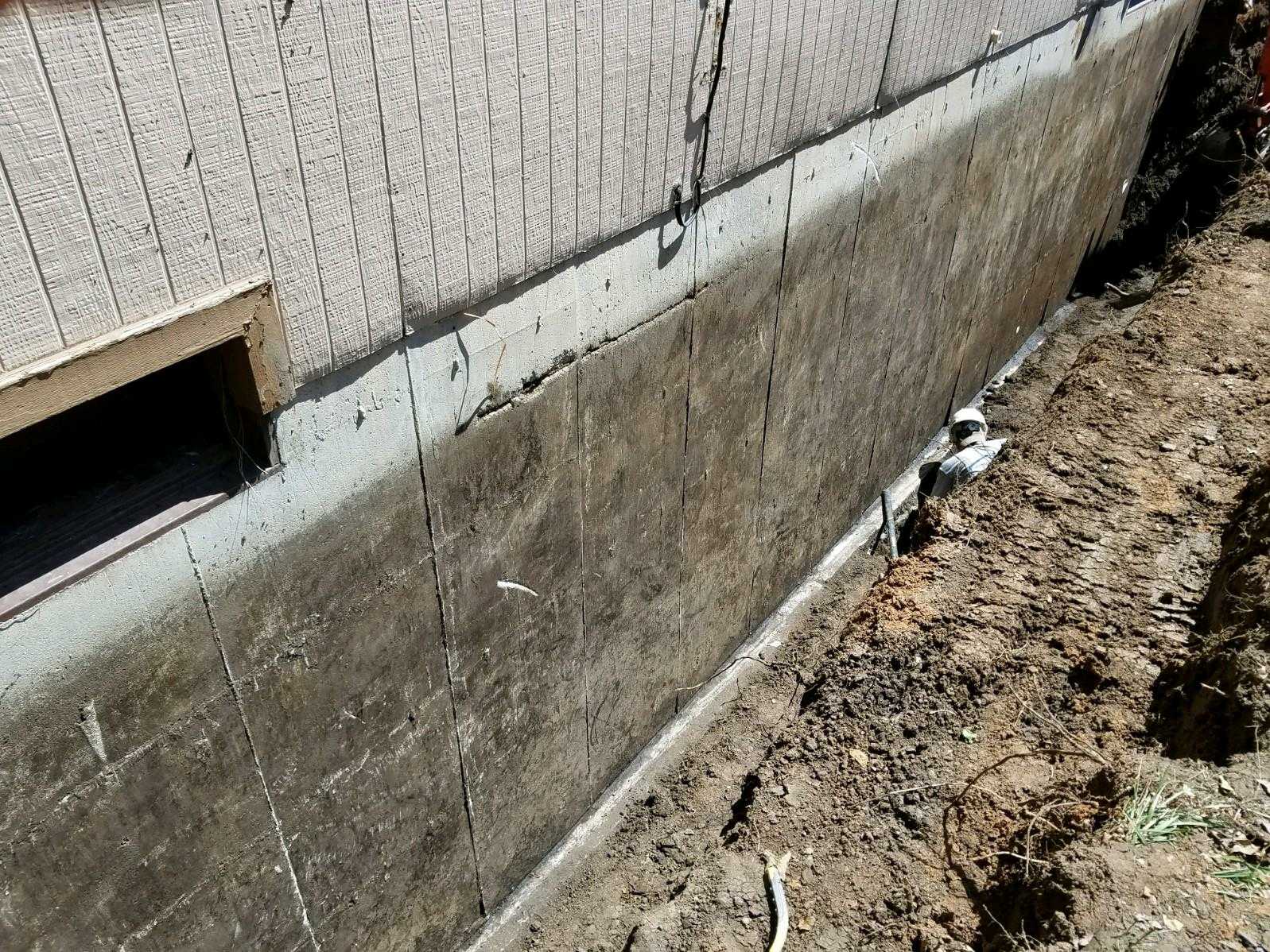 Basement wall repair