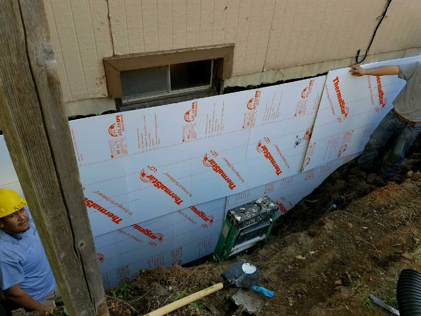 Basement wall repair