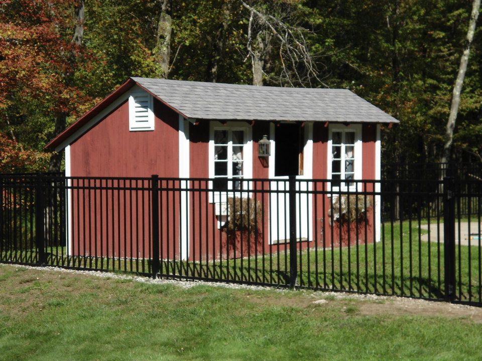 Decorative and chainlink fencing