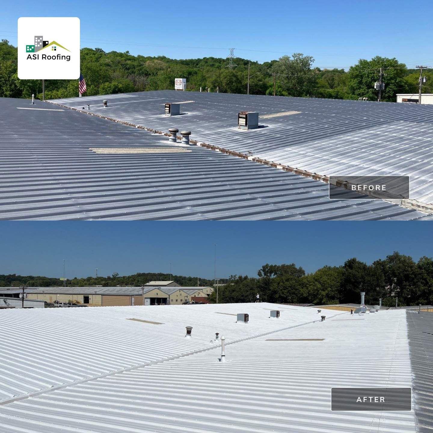 Commercial roofing coating, Lincoln Nebraska