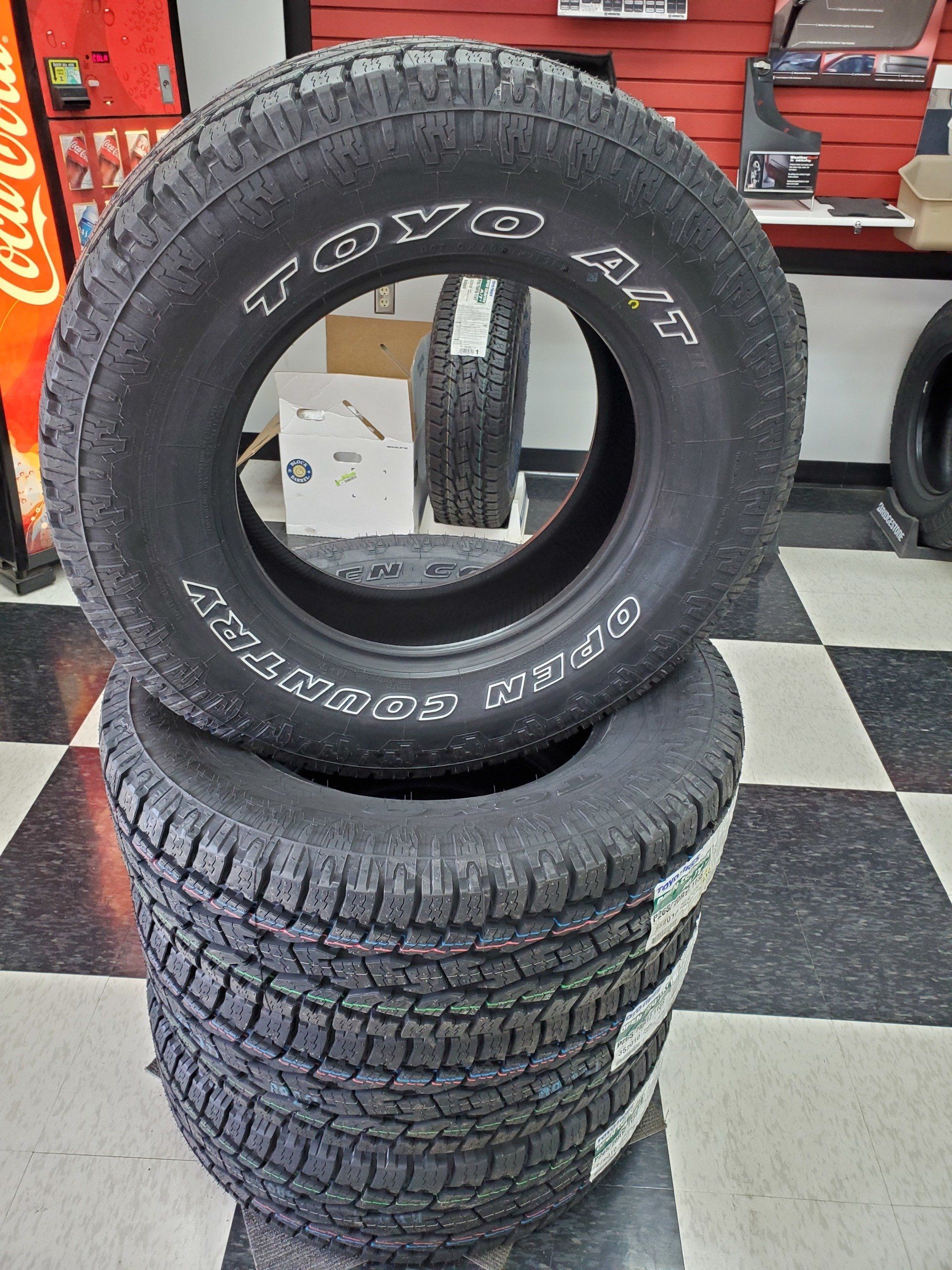 Tire display