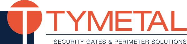 Logo for Tymetal, a company specializing in security gates and perimeter solutions.