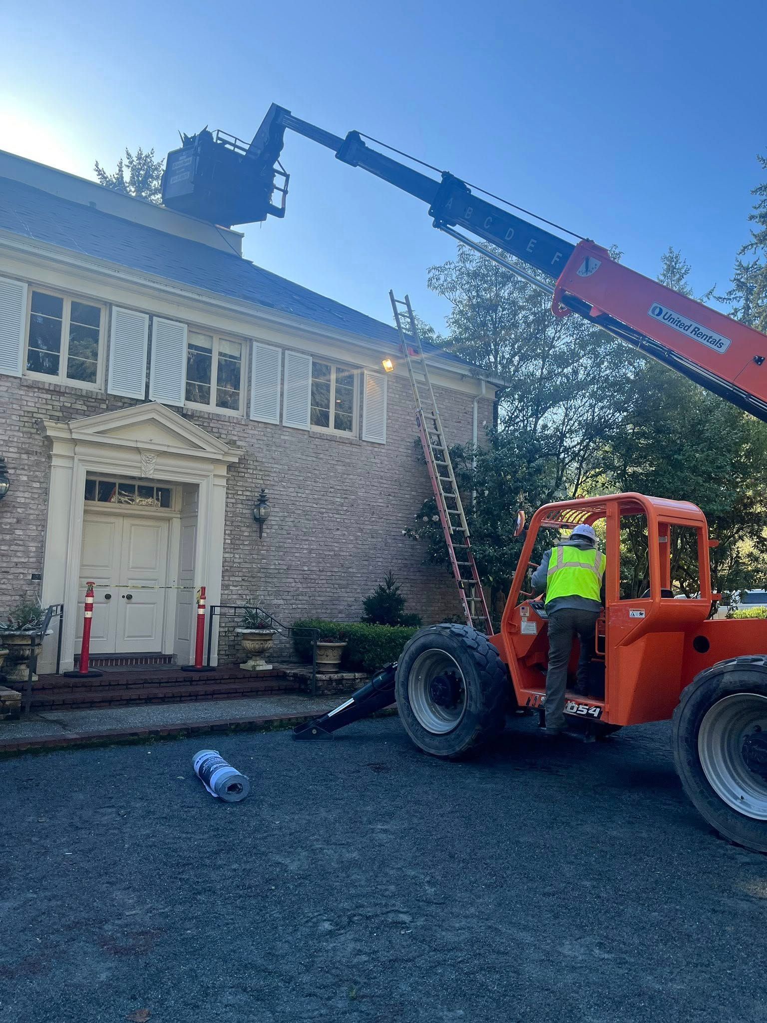 Wood Shake Historic ReRoof Lakewold Gardens, Tacoma WA