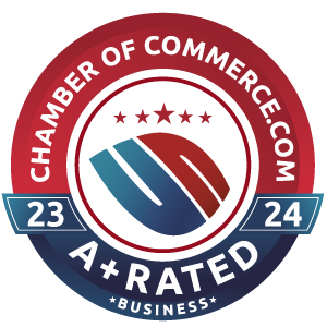 Chamber of Commerce A+ Rated logo