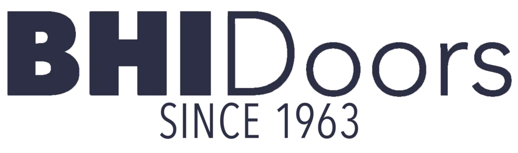 BHIDoors logo with “SINCE 1963” text