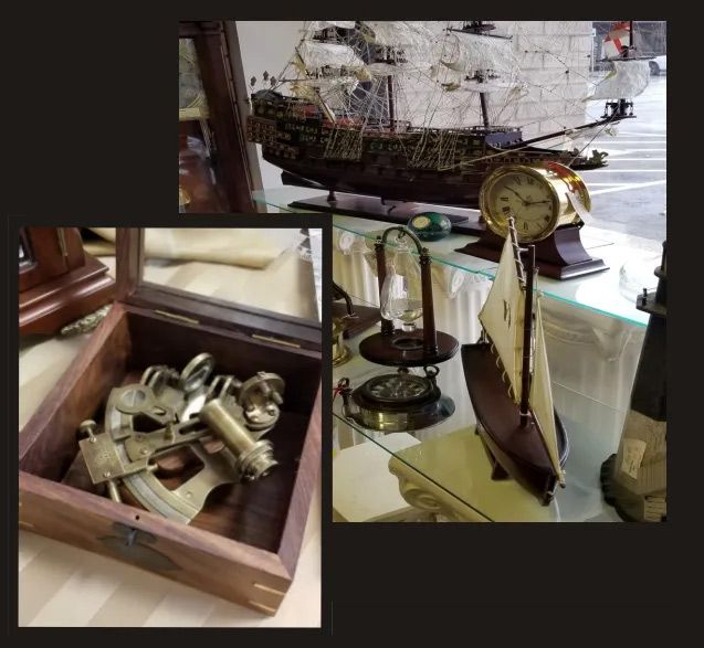 Vintage ship mini model