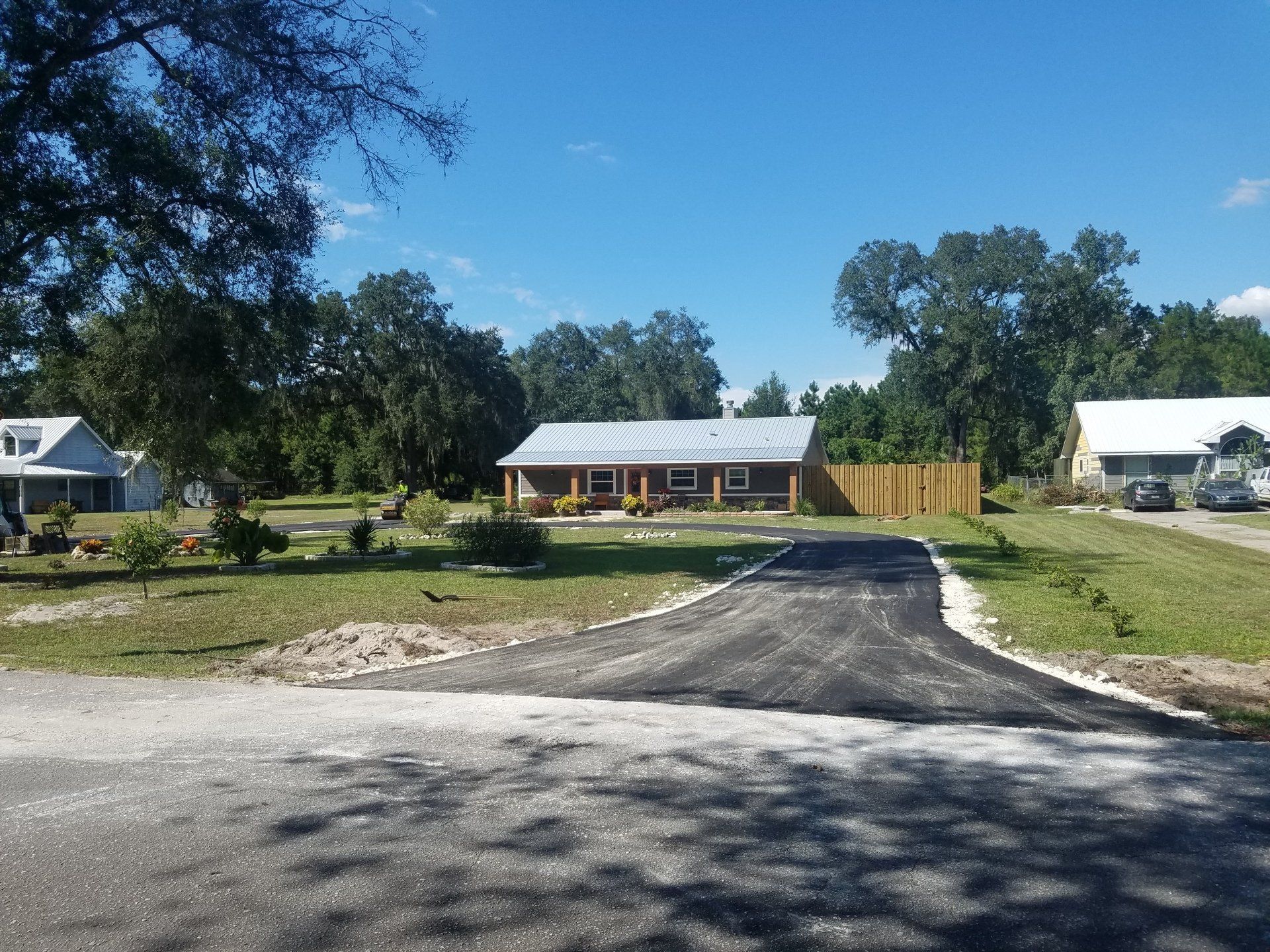 New Paving After