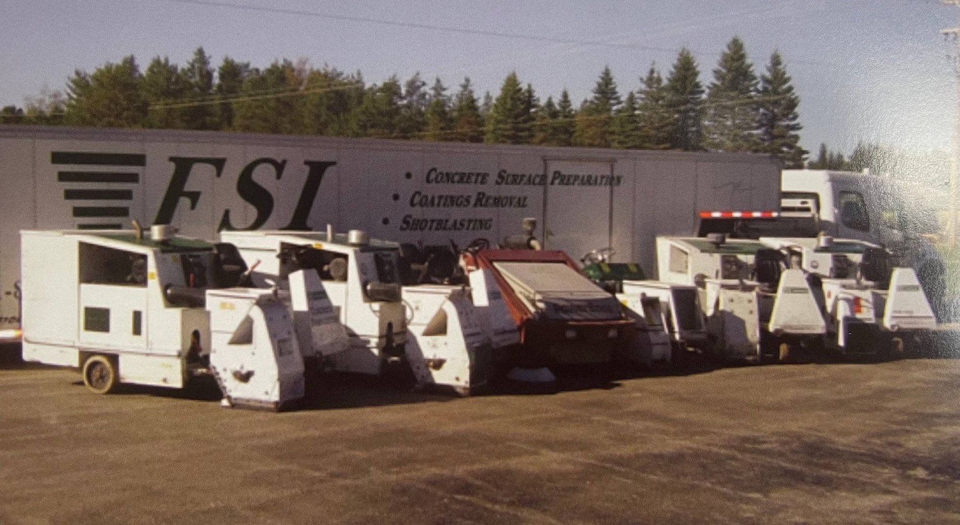Concrete service equipments