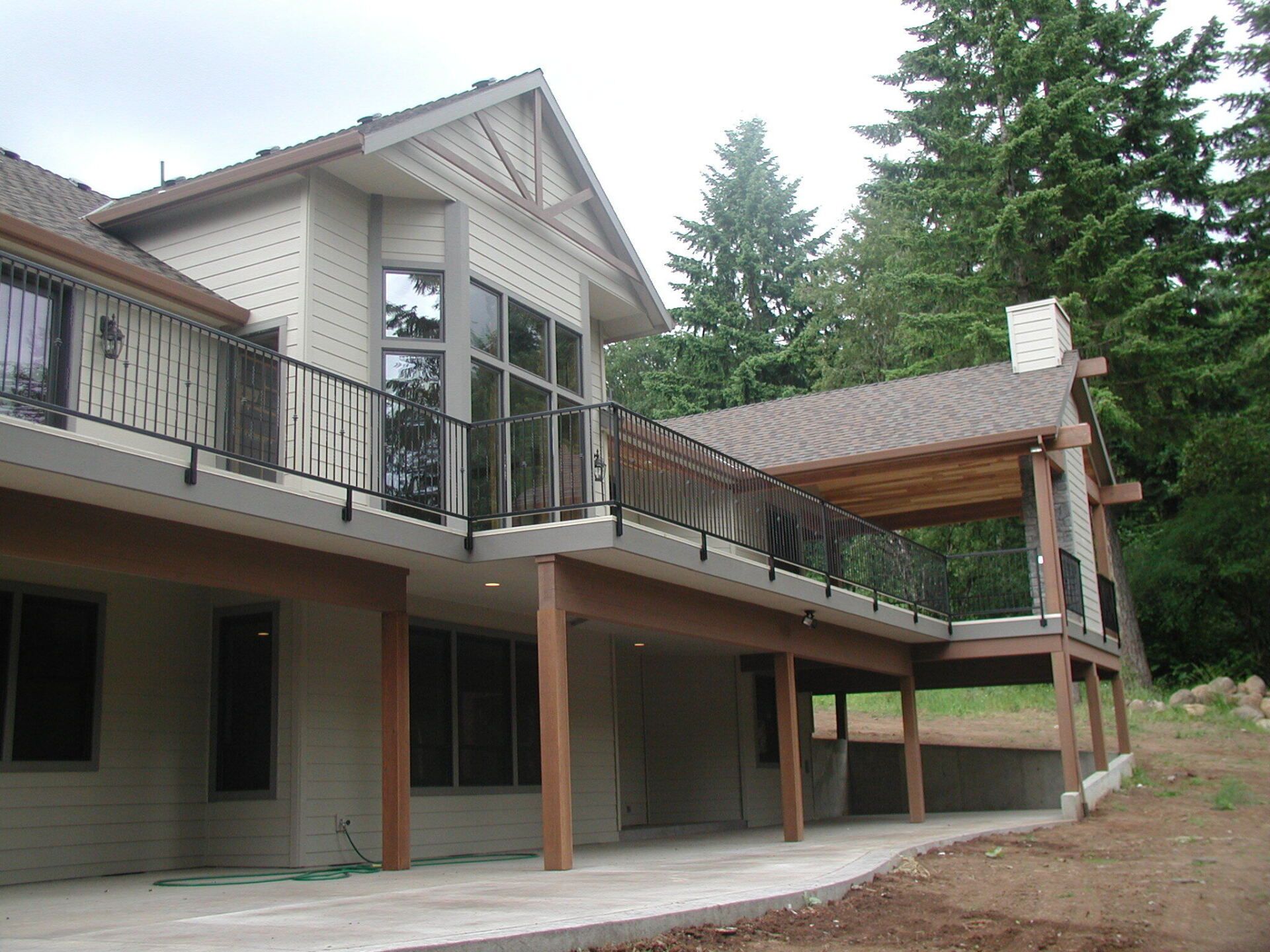 Balconies and railings
