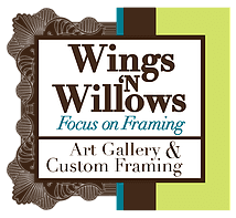 Wings 'N Willows Art Gallery & Custom Framing logo