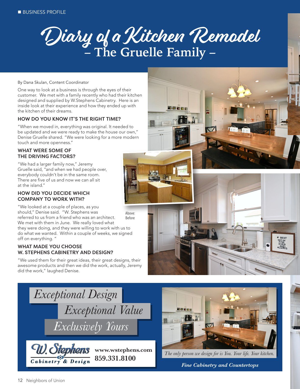 W. Stephens Cabinetry & Design