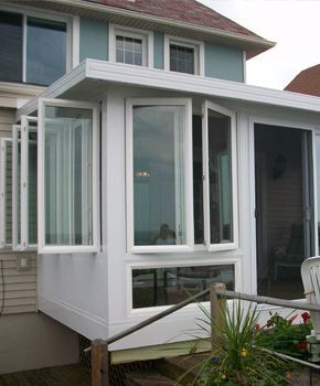 White Patio Room