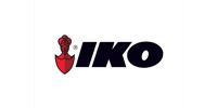 Red and black IKO logo on a white background