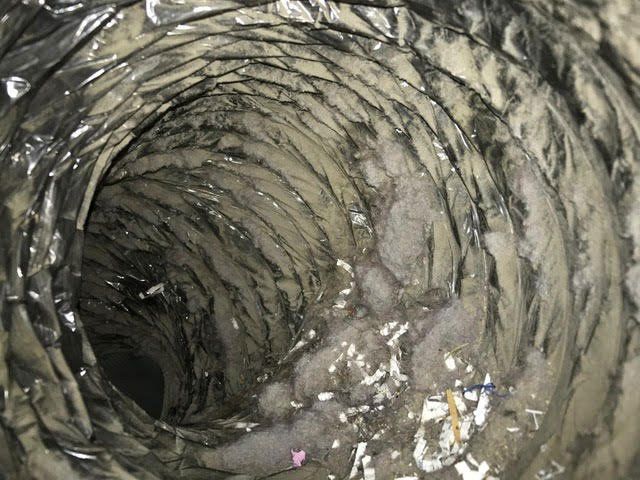 Dirty duct
