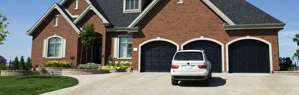 a beautiful home and car