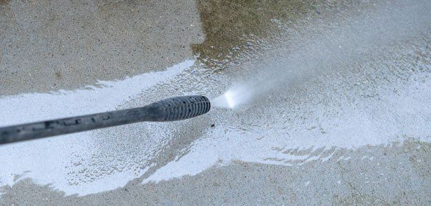 pressure washing