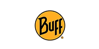 Buff logo: Black text within a yellow circle, centered on a white background.