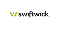 Swiftwick logo with green design and black text on white background.