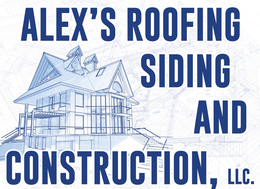 Alex's Roofing, Siding, and Construction logo