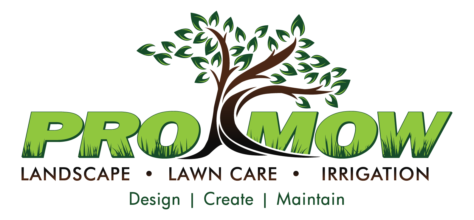 Pro-Mow Lawn Care & Landscaping, LLC | Logo