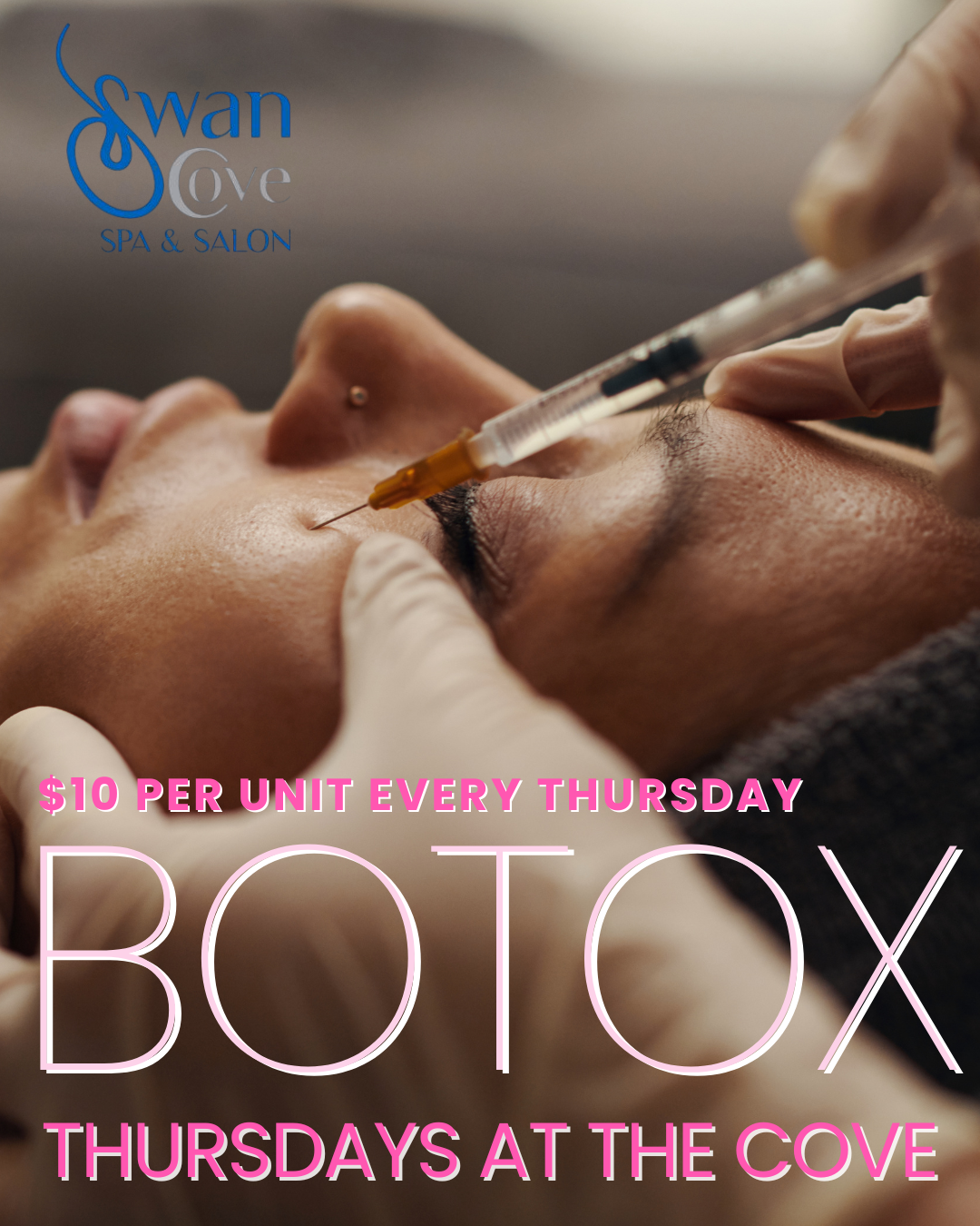 Promotional poster: Buy 2 full-size hair products in October and get a travel product free. Brands include GK, Aveda, and Kevin Murphy.