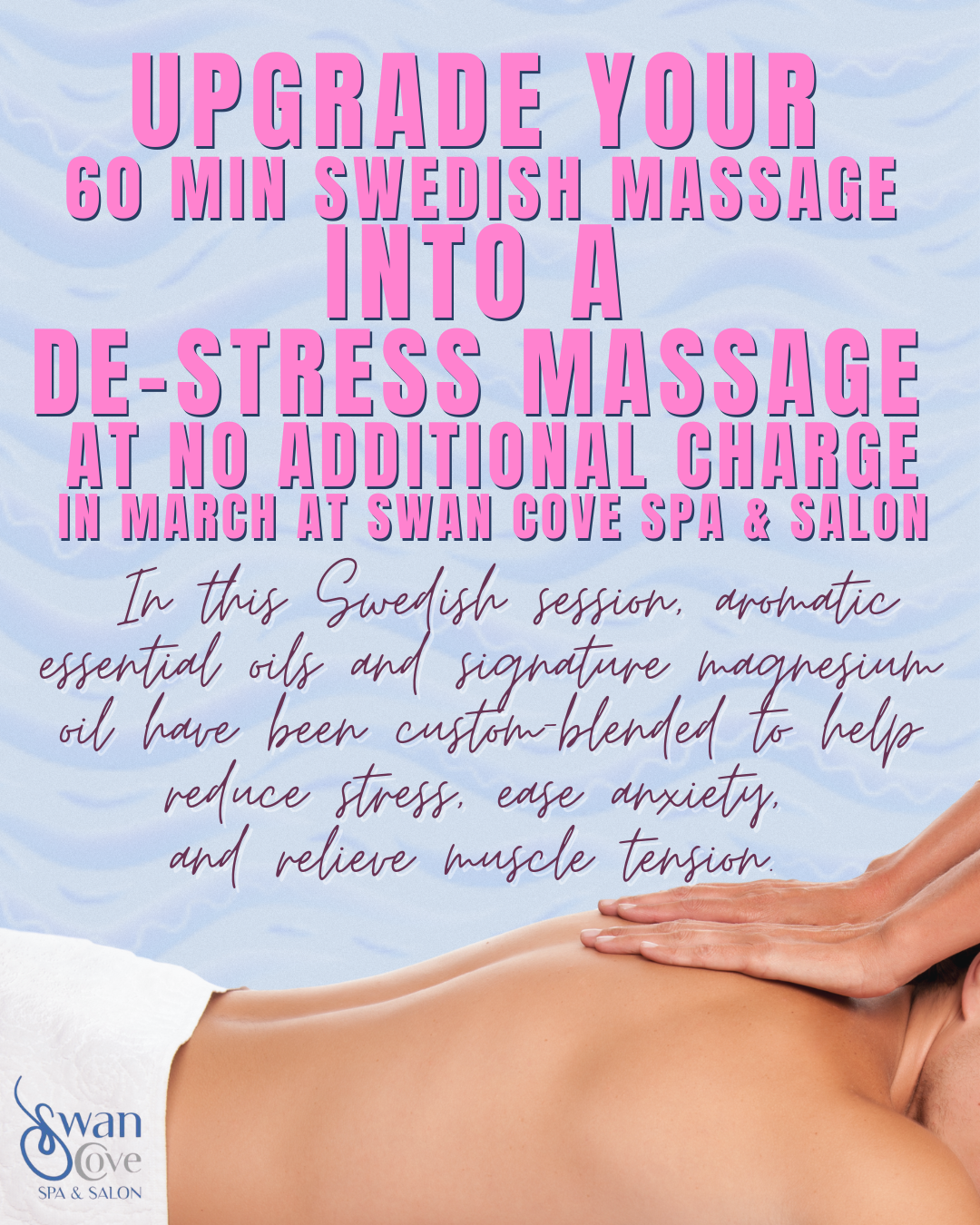 Swan Cove Spa & Salon October fall scent, vanilla, wild plum, with flower, plum branch.